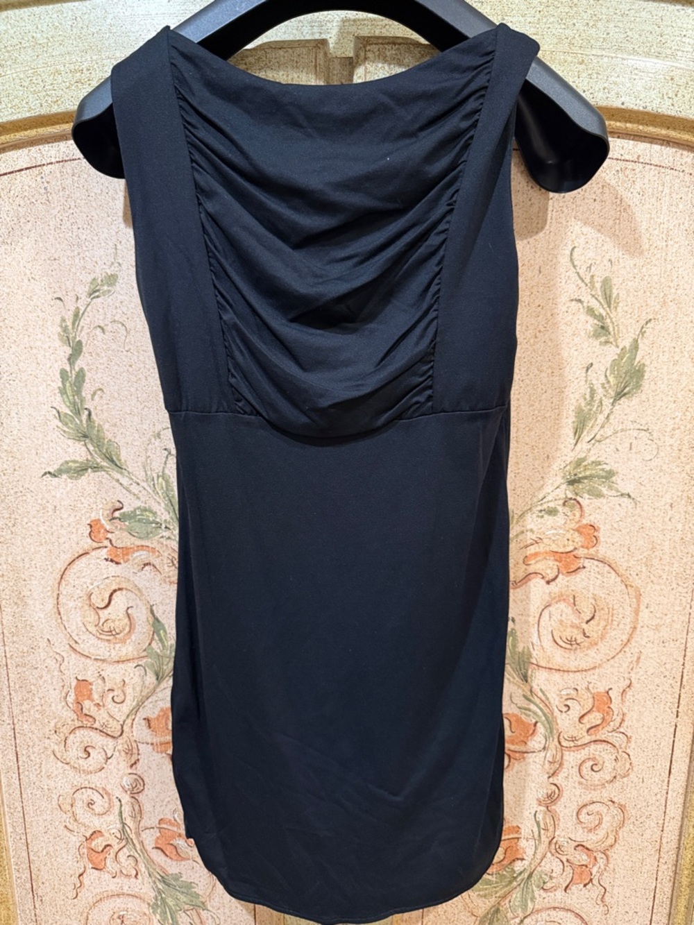 La Befana  Black Cowl Neck Sleeveless tunic - Picture 5 of 14